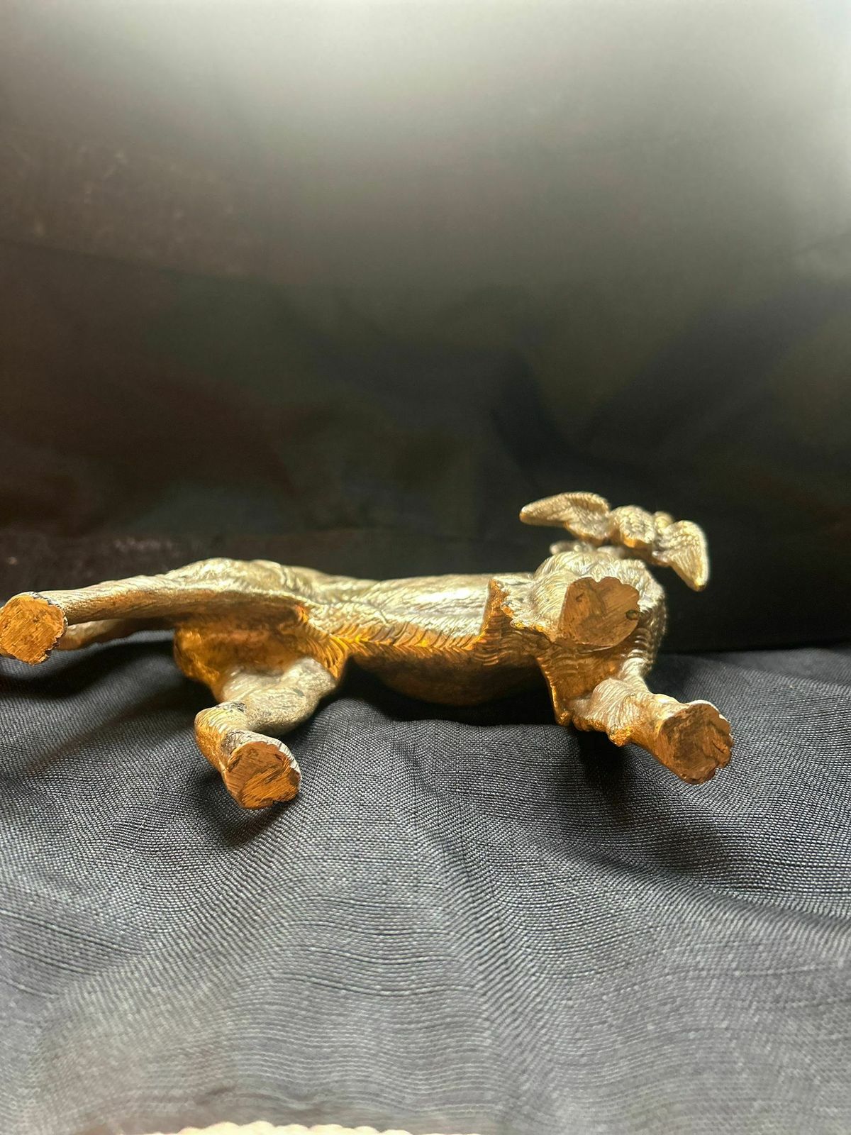 Late 19th Early 20th Century Gun Dog And Pheasant Bronze Sculpture Attributed To J. Moigniez photo 400.0