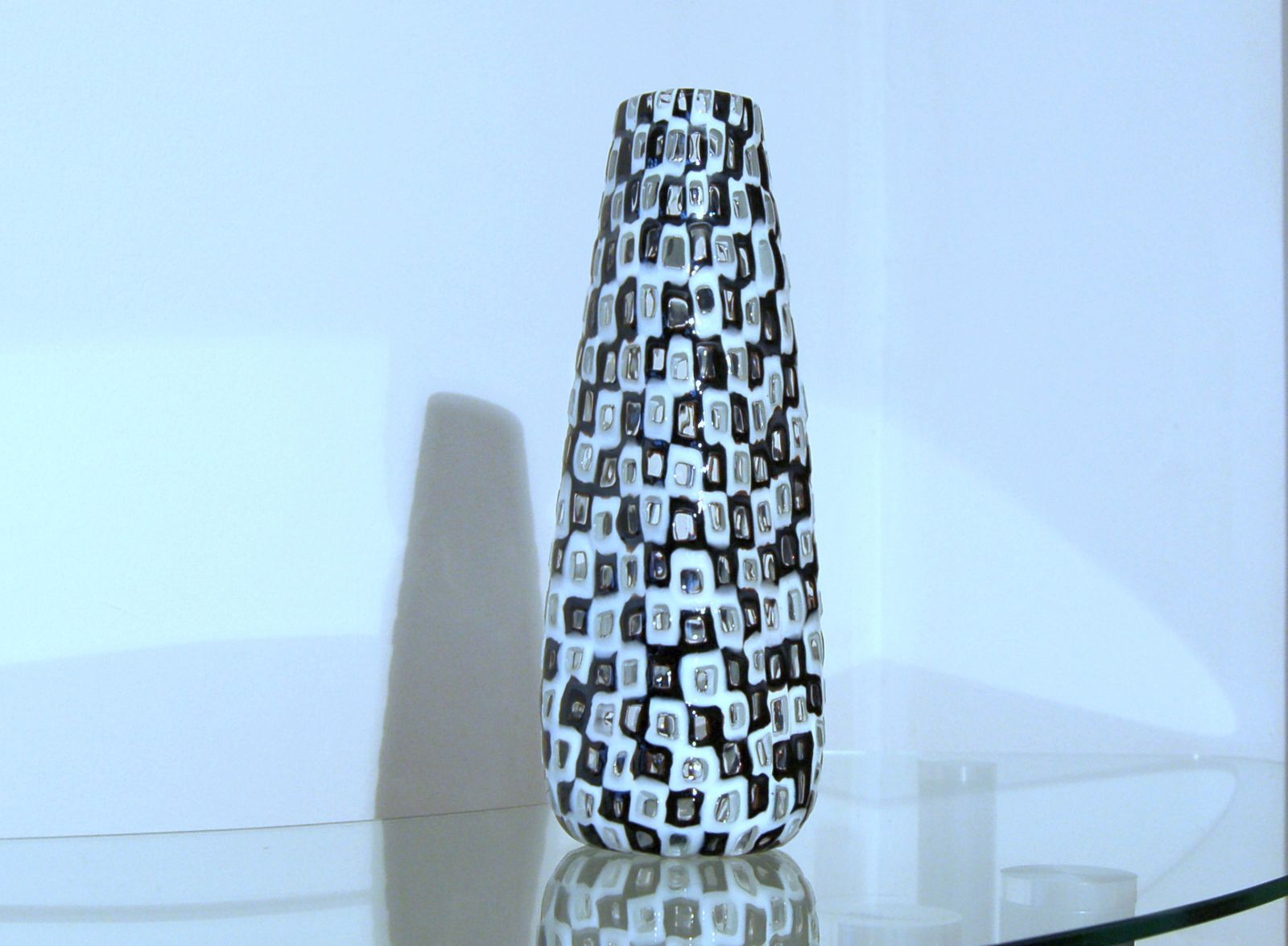 Venini Vase By Tobia Scarpa Mod. Occhi / Murano Glass '60 / H 31 Cm photo furniture