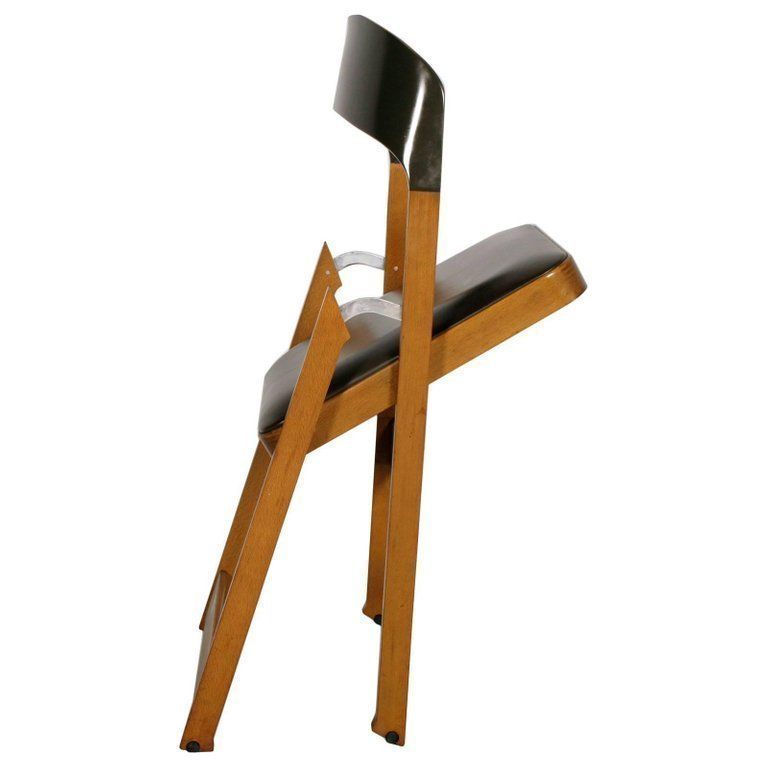 Chairs Compasso Patented In The 1980s, By Afra & Tobia Scarpa For Piarotto photo for sale