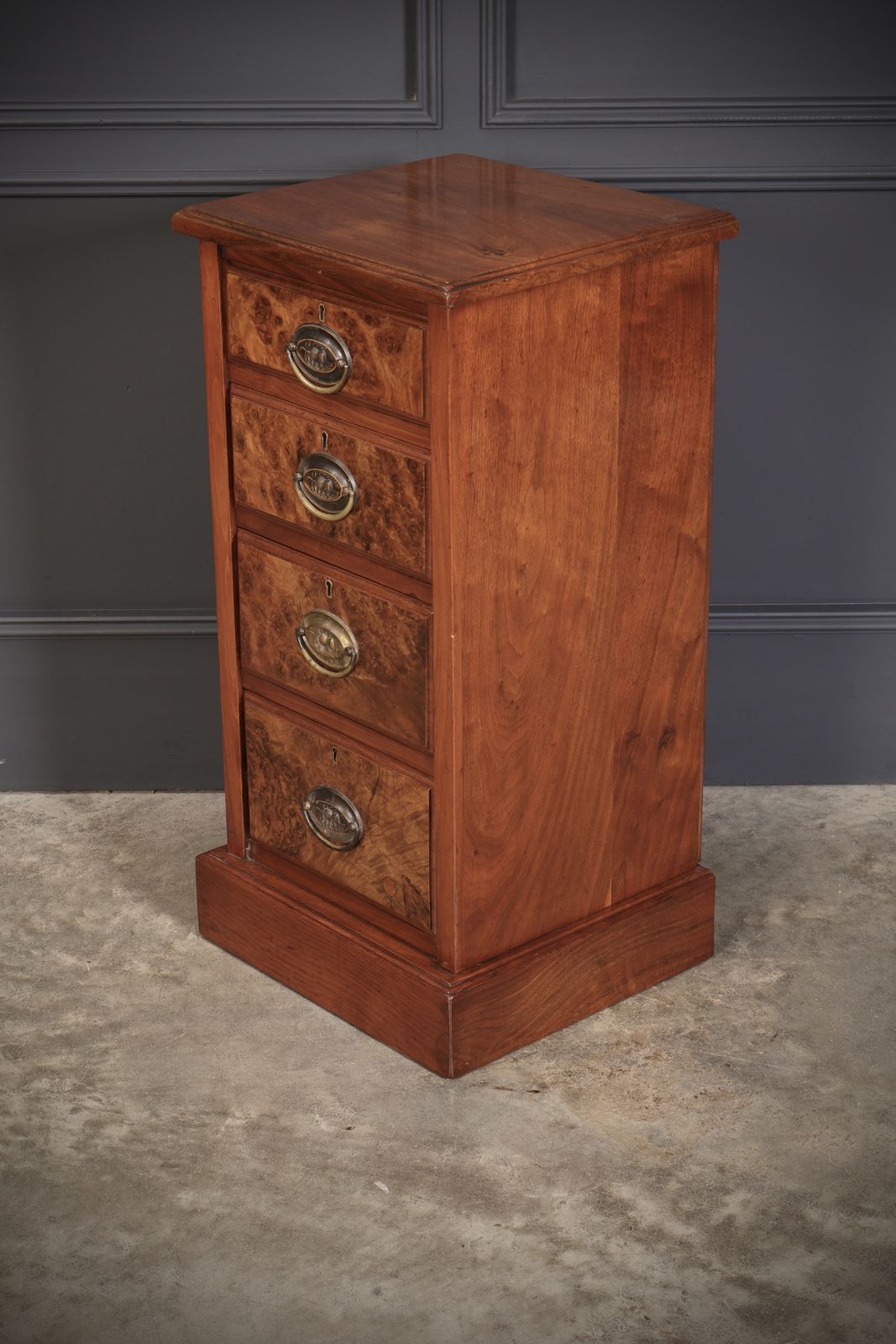 Pair Of Walnut Bedside Chests photo Furniture