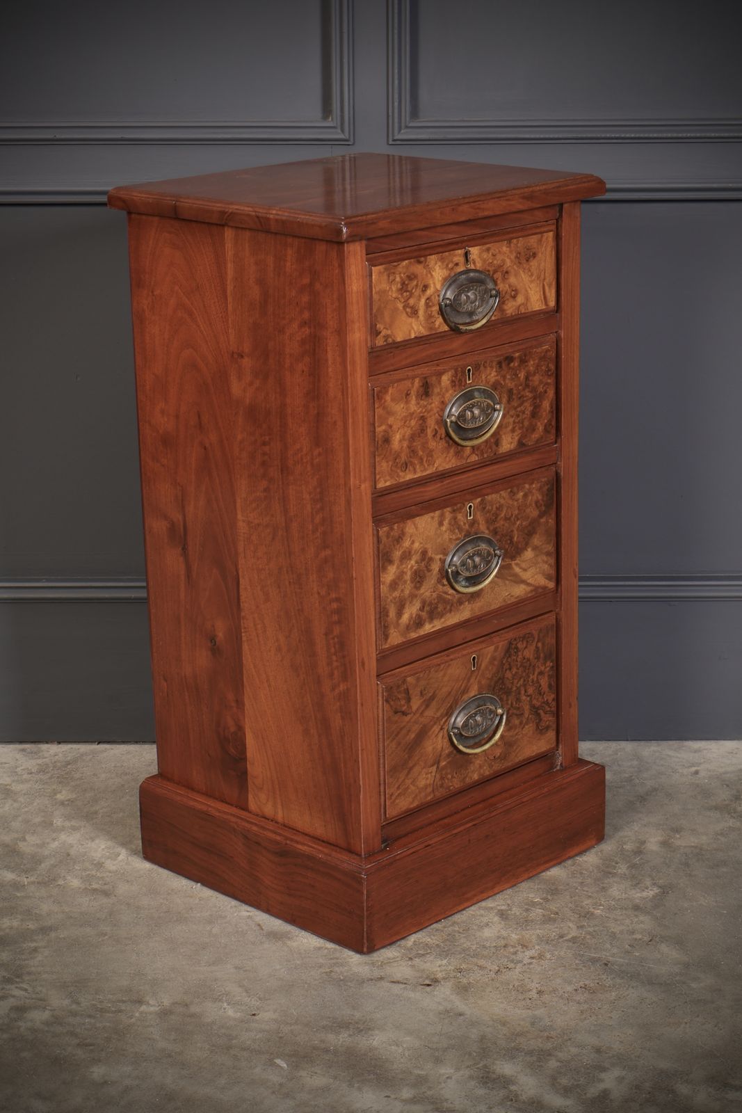 Pair Of Walnut Bedside Chests photo vinterior