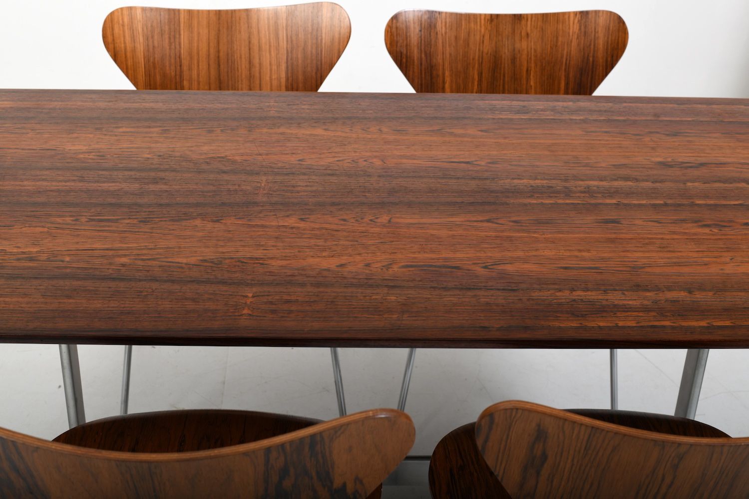 Arne Jacobsen Shaker Table And Series 7 Chairs 1960s photo vintage