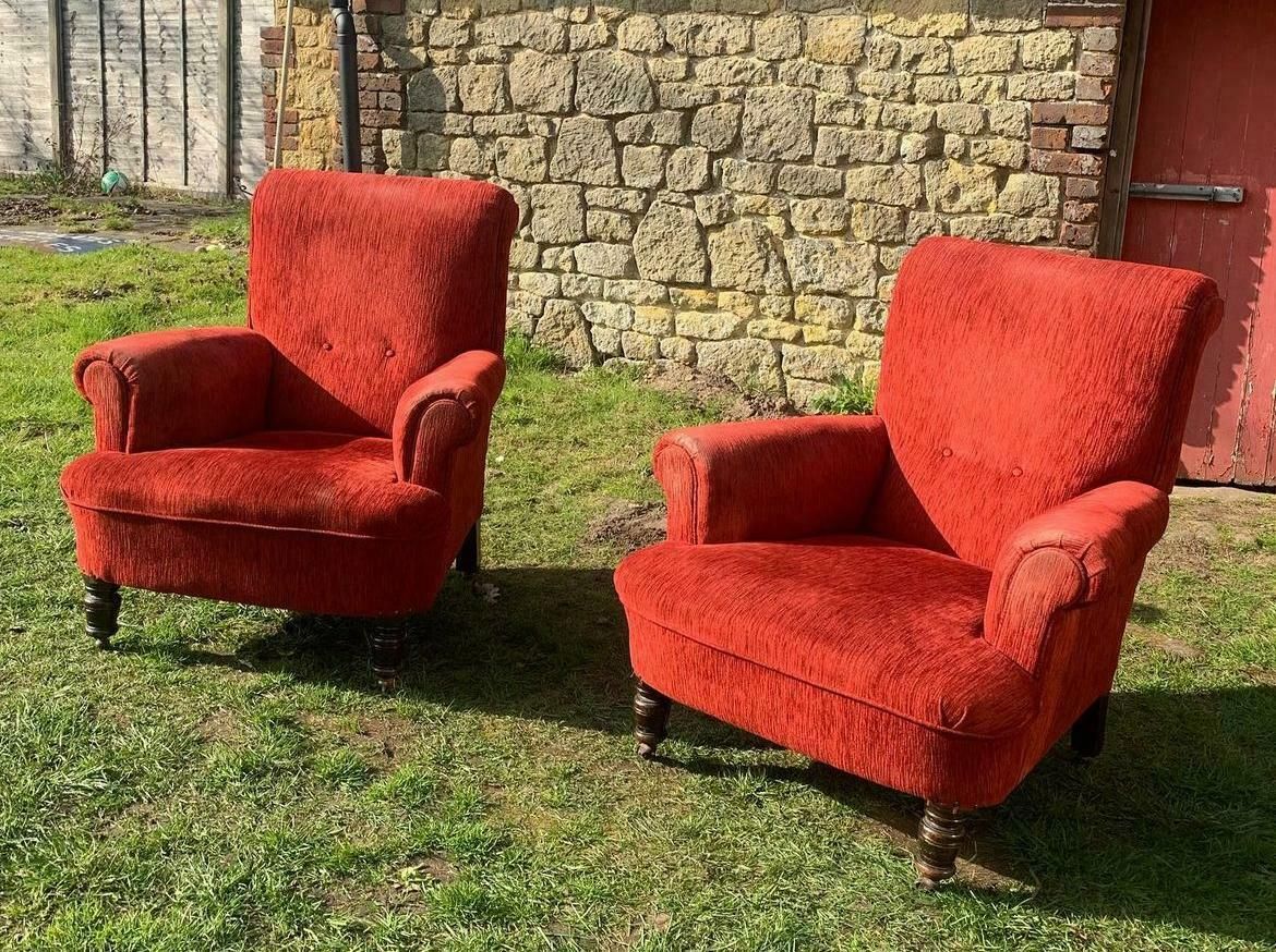 Pair Of 19th Century Armchairs
