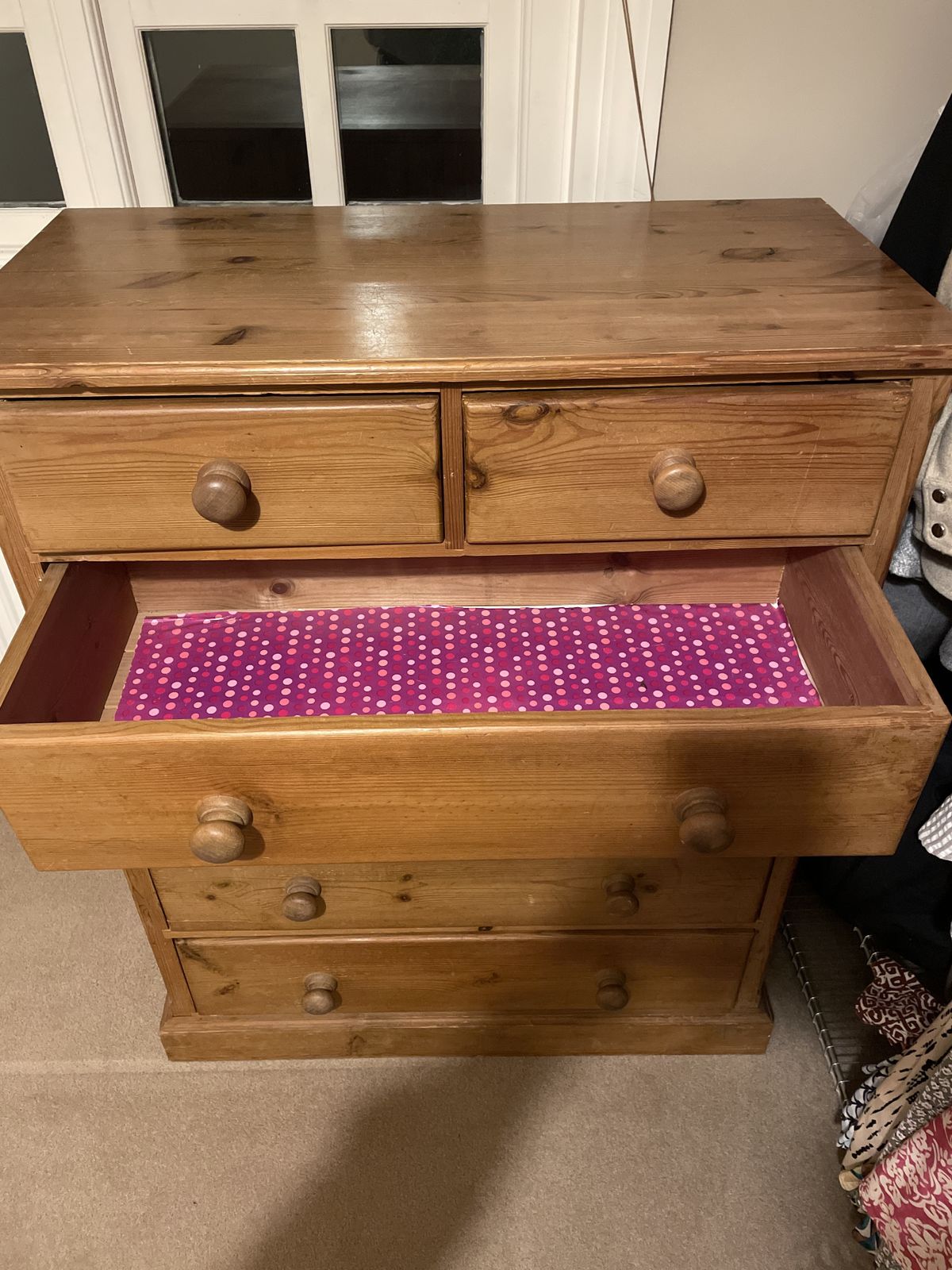 Pine Chest Of Drawers photo for sale