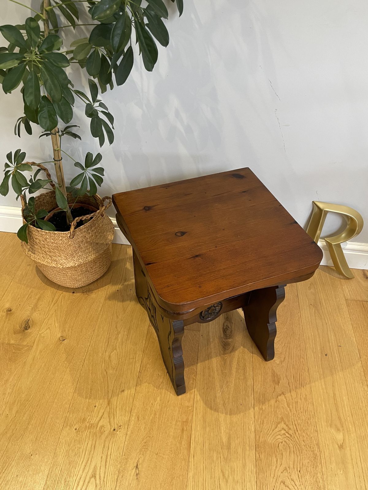 Antique Metamorphic Table/ Chair Carved Oak photo vinterior