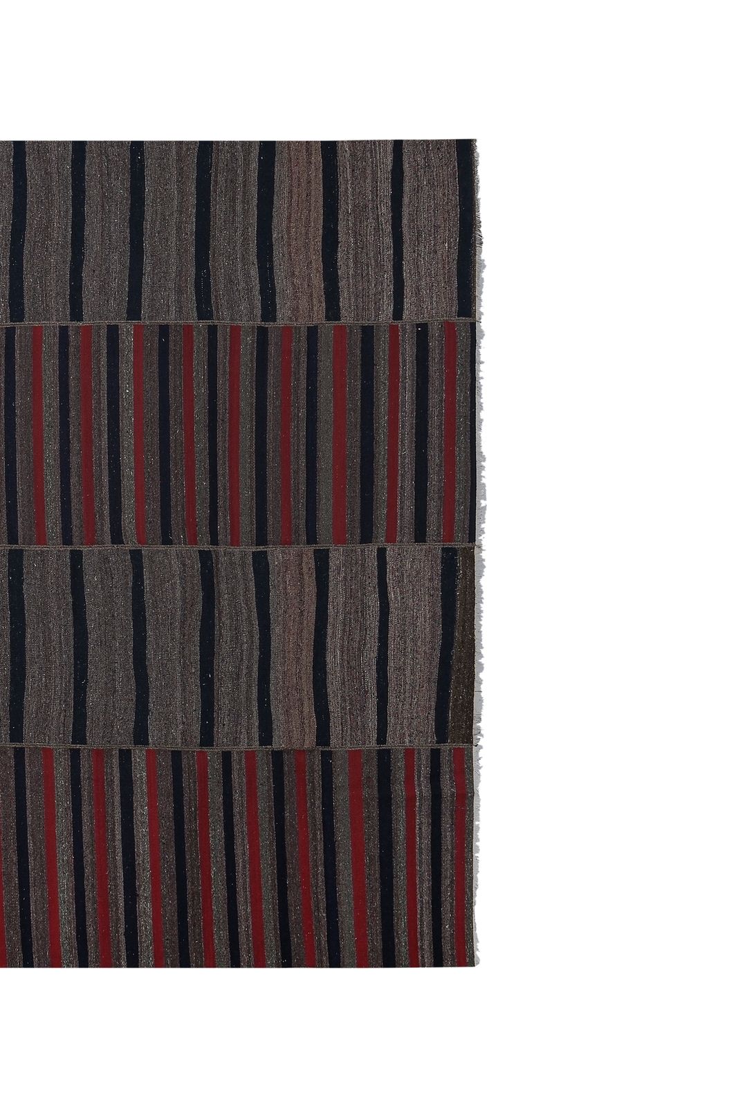 Made Of Natural Wool 20th Century Kilim Rug 8'8'' X 9' photo furniture