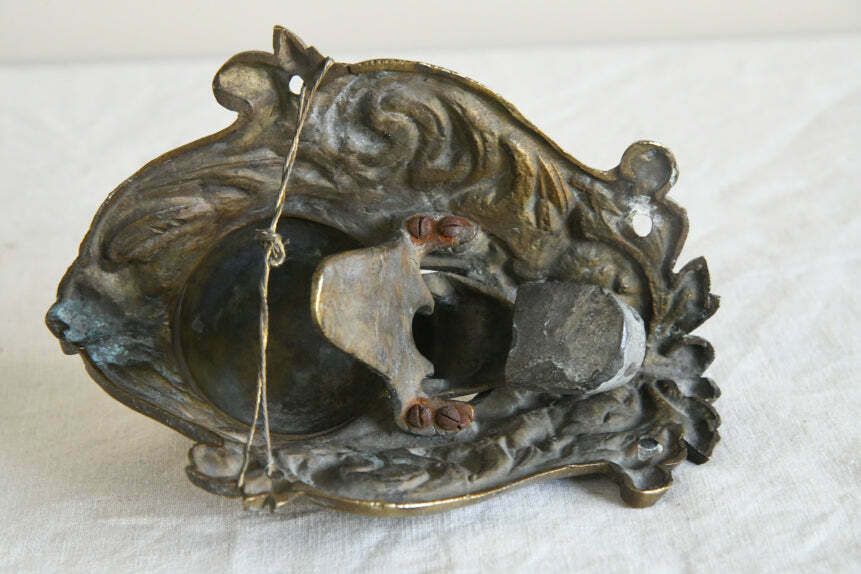 Antique French Brass Billiard Ball Return photo 185.0