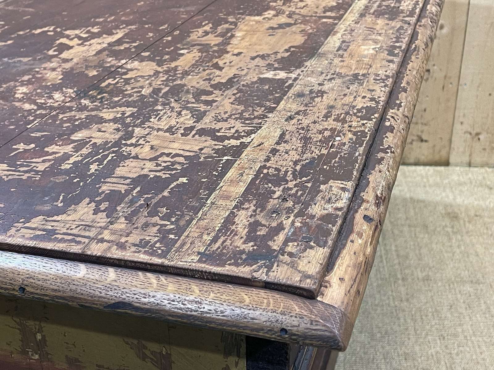 photo vinterior Console From The End Of The 19th Century In Painted Wood