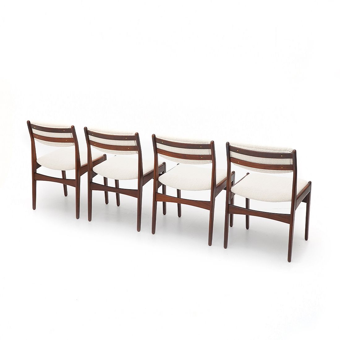 4 Teak Chairs By Poul Volther For Frem Rojle, 1960s photo 1500.0