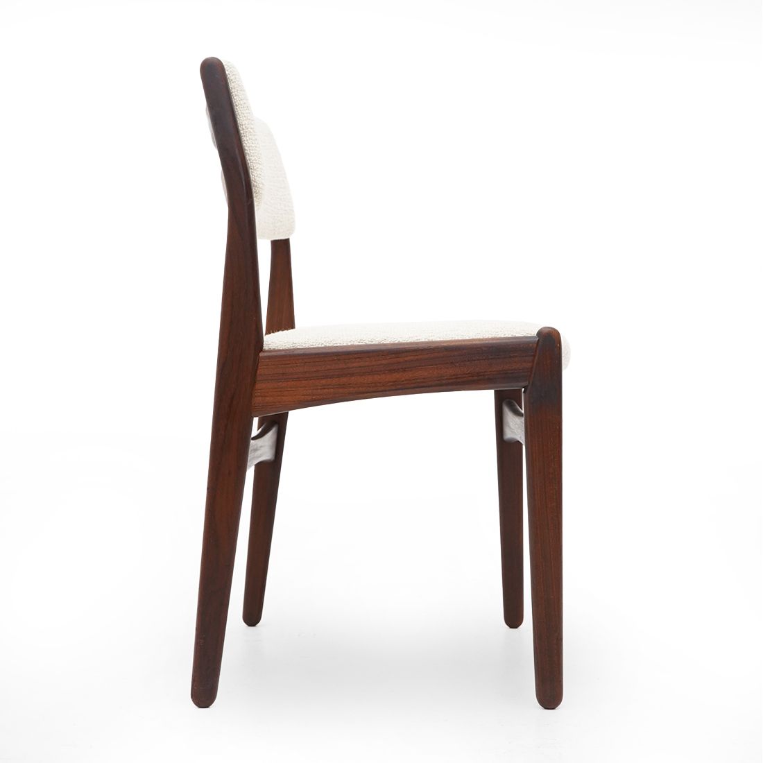photo furniture 4 Teak Chairs By Poul Volther For Frem Rojle, 1960s