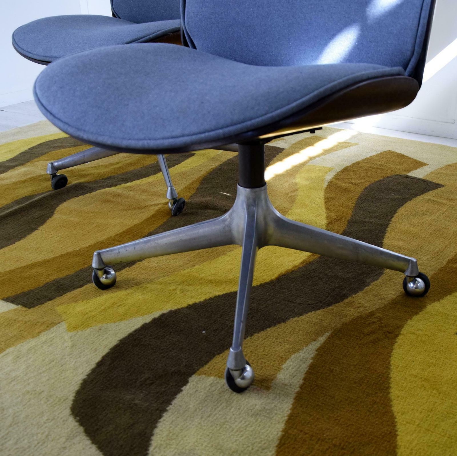 Ico Parisi Chairs For Mim Rome 1970s photo vinterior