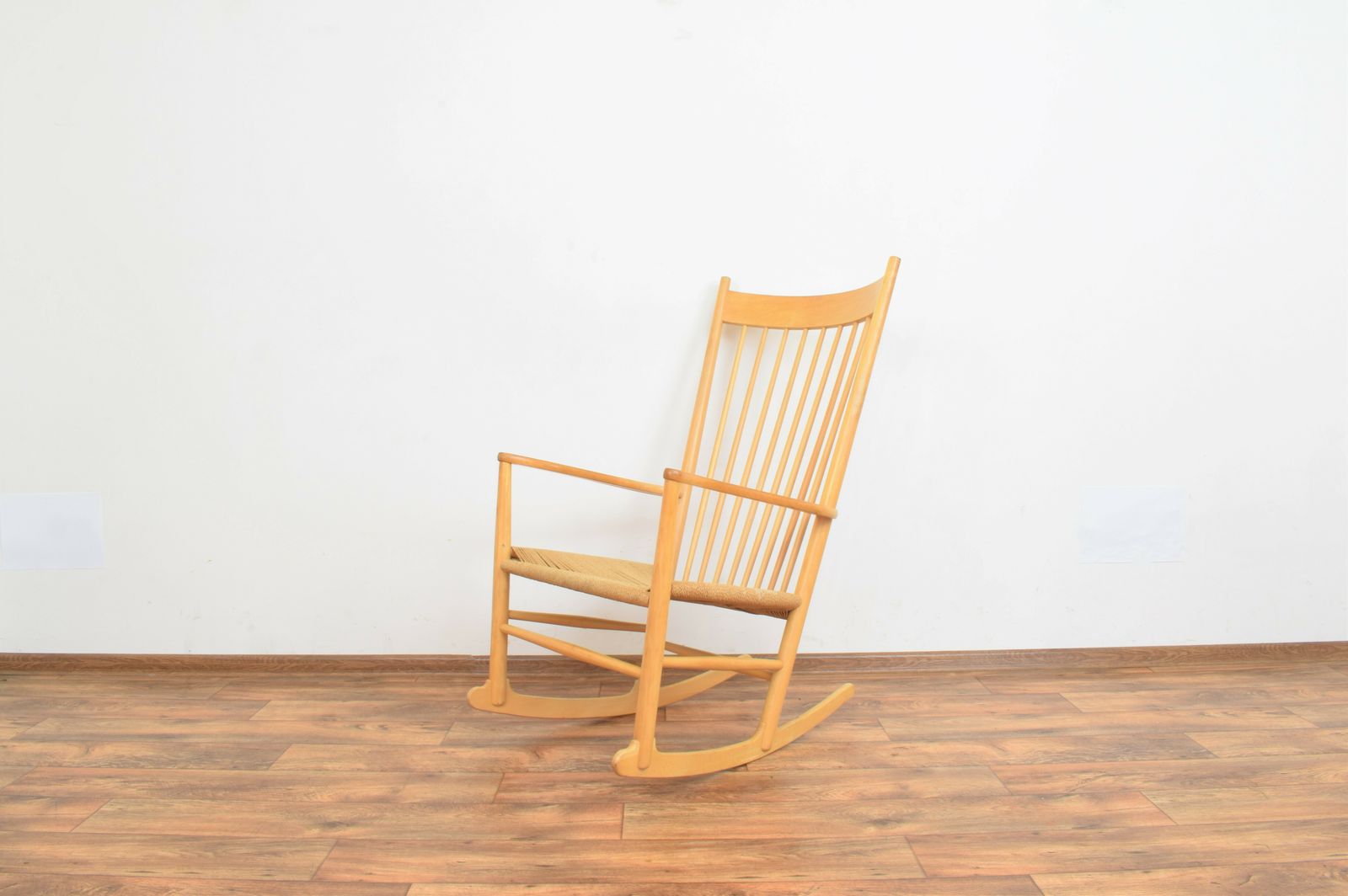 Mid Century Rocking Chair By Hans Wegner For Frederica, 1970s. photo furniture