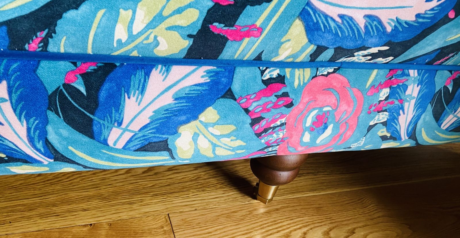 Linwood Les Fauves Peacock Footstool/ Coffee Table photo furniture