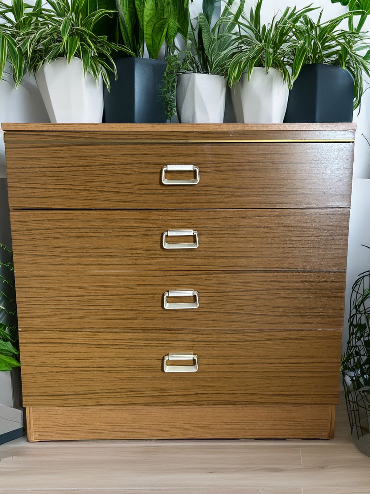 Mid Century Modern Wardrobe And Chest Drawers photo furniture