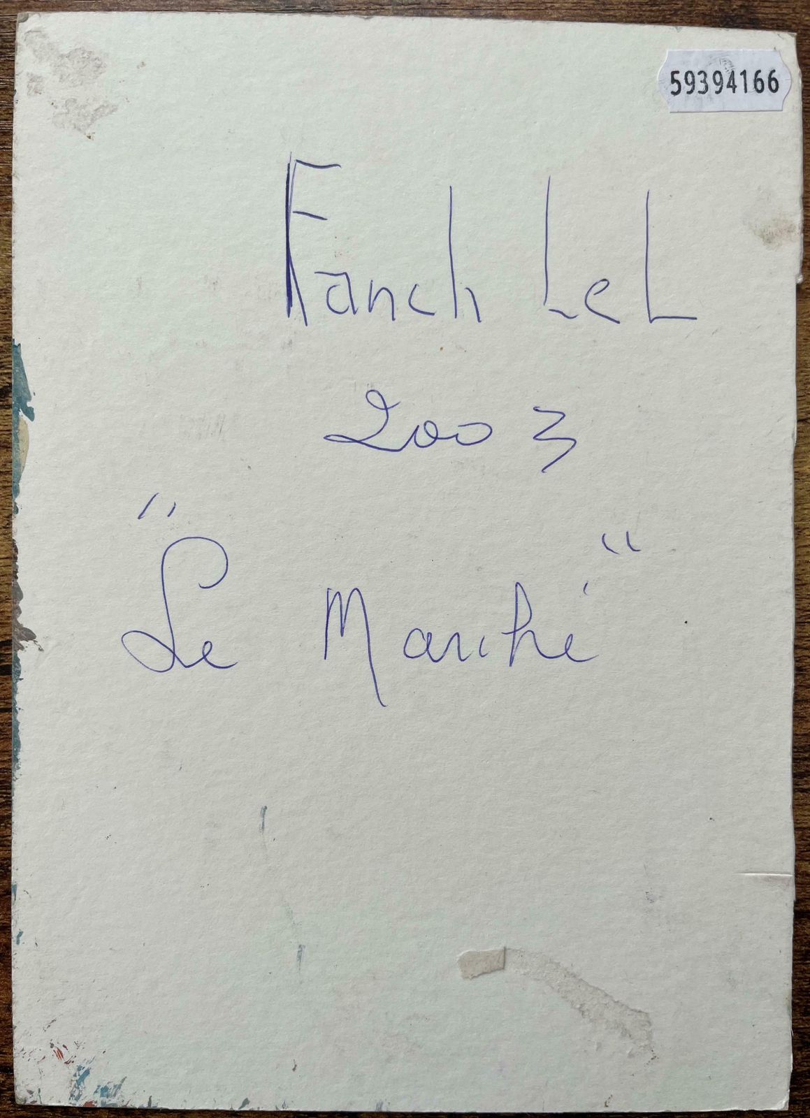 Fanch Lelfrench Impressionist Oil Painting Of Le Marché" Market Scene2003 photo buy