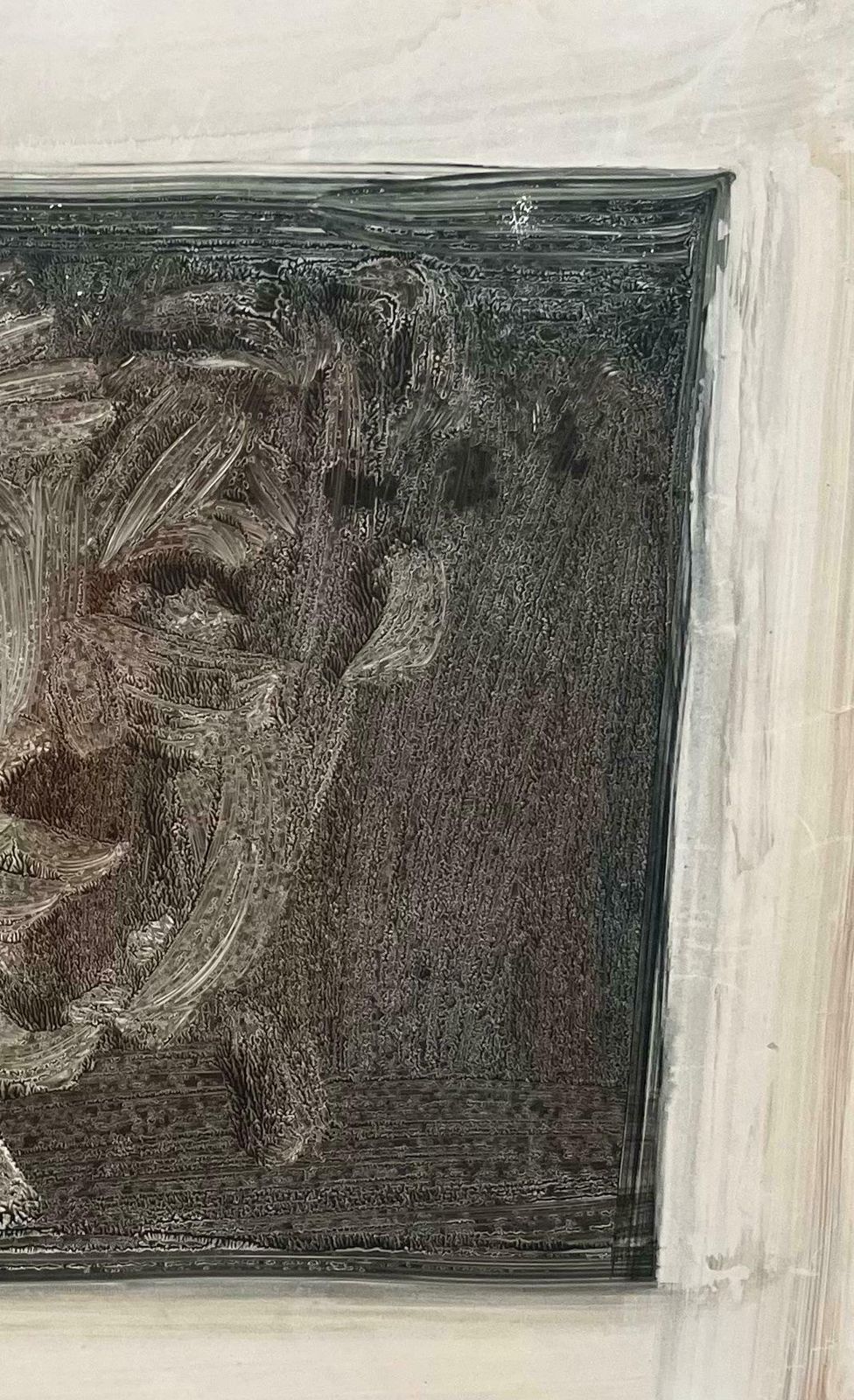 Robert Ladouoriginal French Abstract Portrait20th Century photo Art