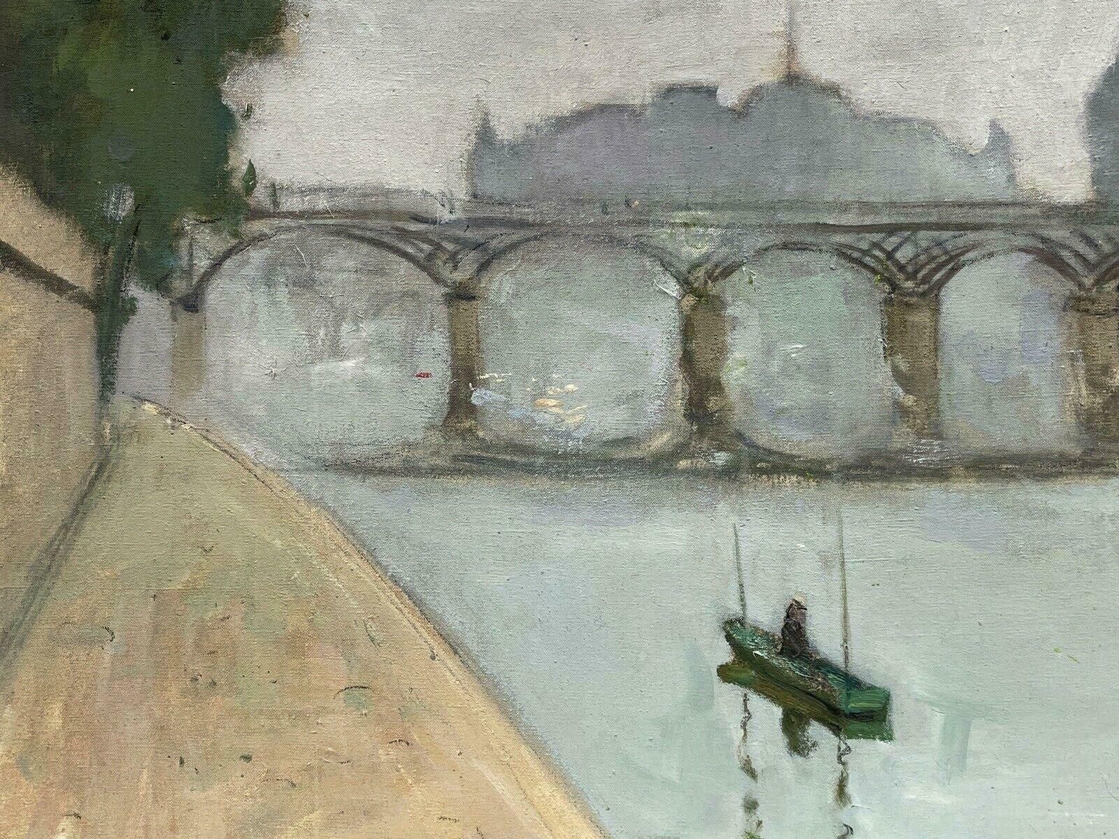 Constant Doreconstant Dore (French 1883 1963) Pont Aven School Oil   The River Seine Paris photo for sale