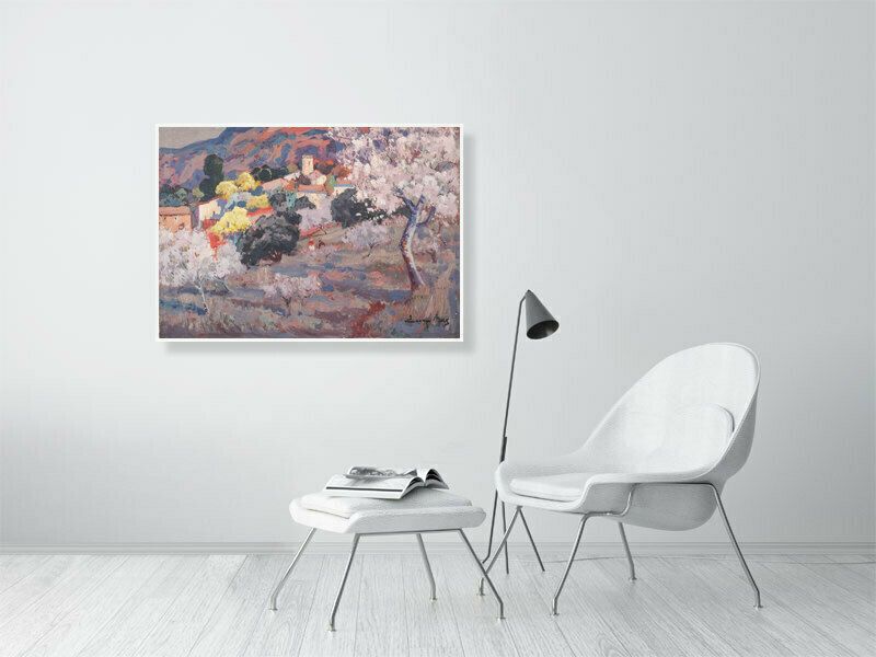 Josep Mas Pou   Almond Blossom   Ingelijst photo buy
