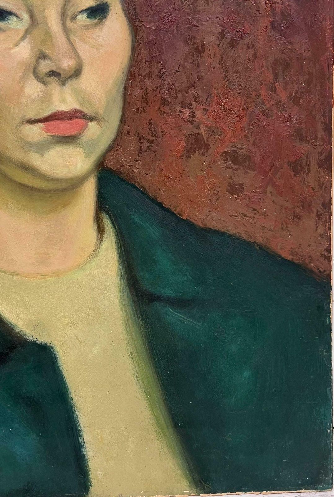 Jacob Markiel20th Century French Modernist Portrait Of Lady French / Polish Artist photo for sale