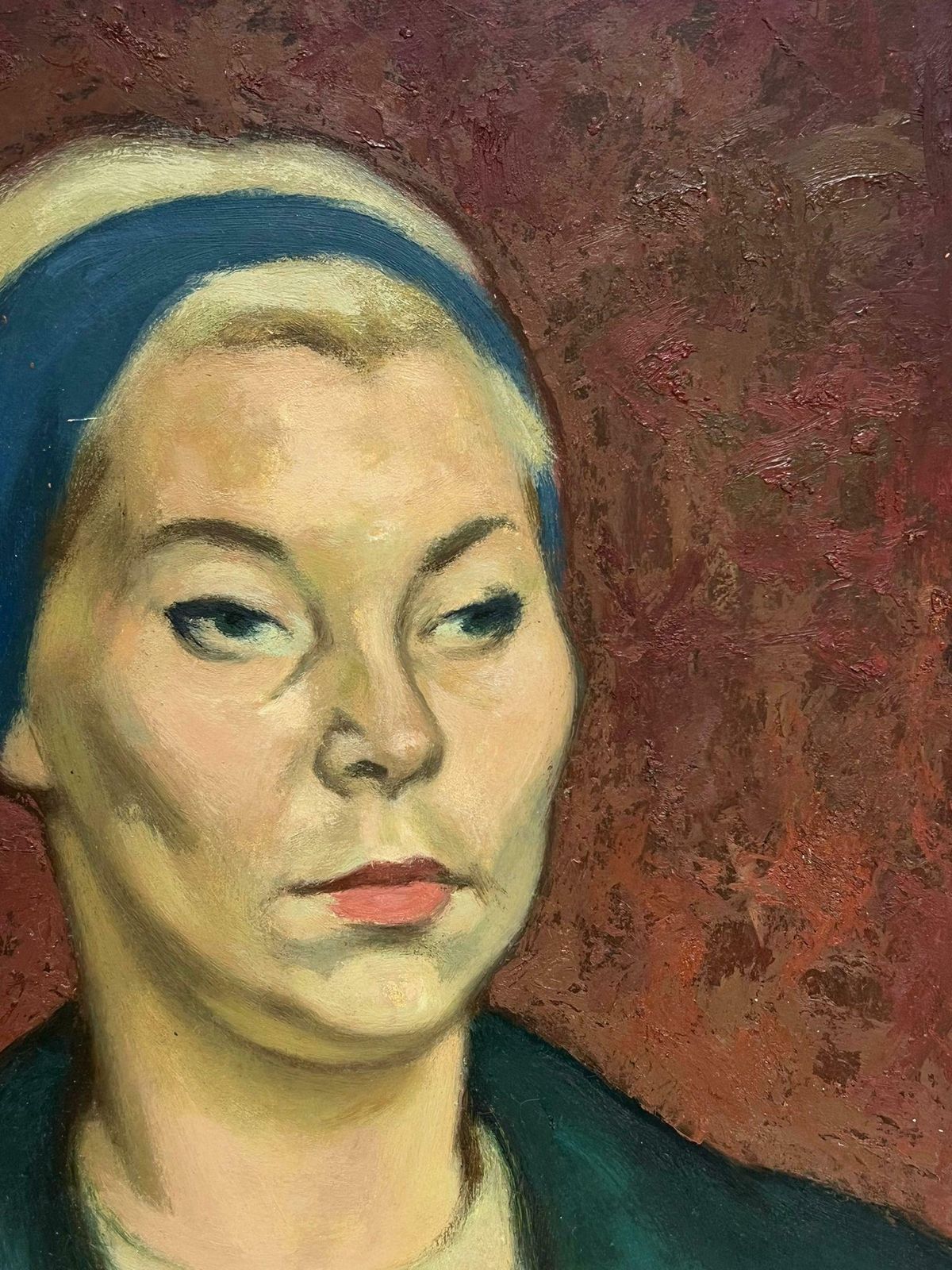 Jacob Markiel20th Century French Modernist Portrait Of Lady French / Polish Artist photo buy