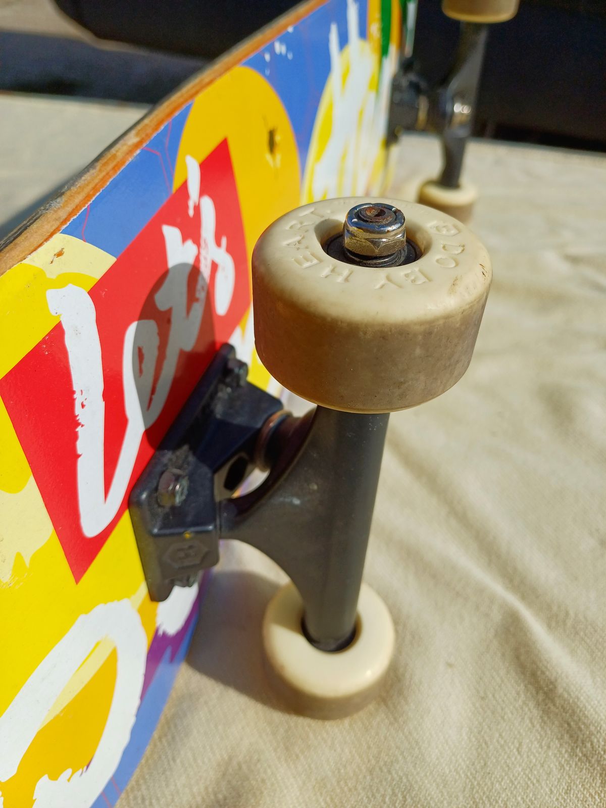 Skate Do By Heart With Billboard From The Year 1978 photo vintage