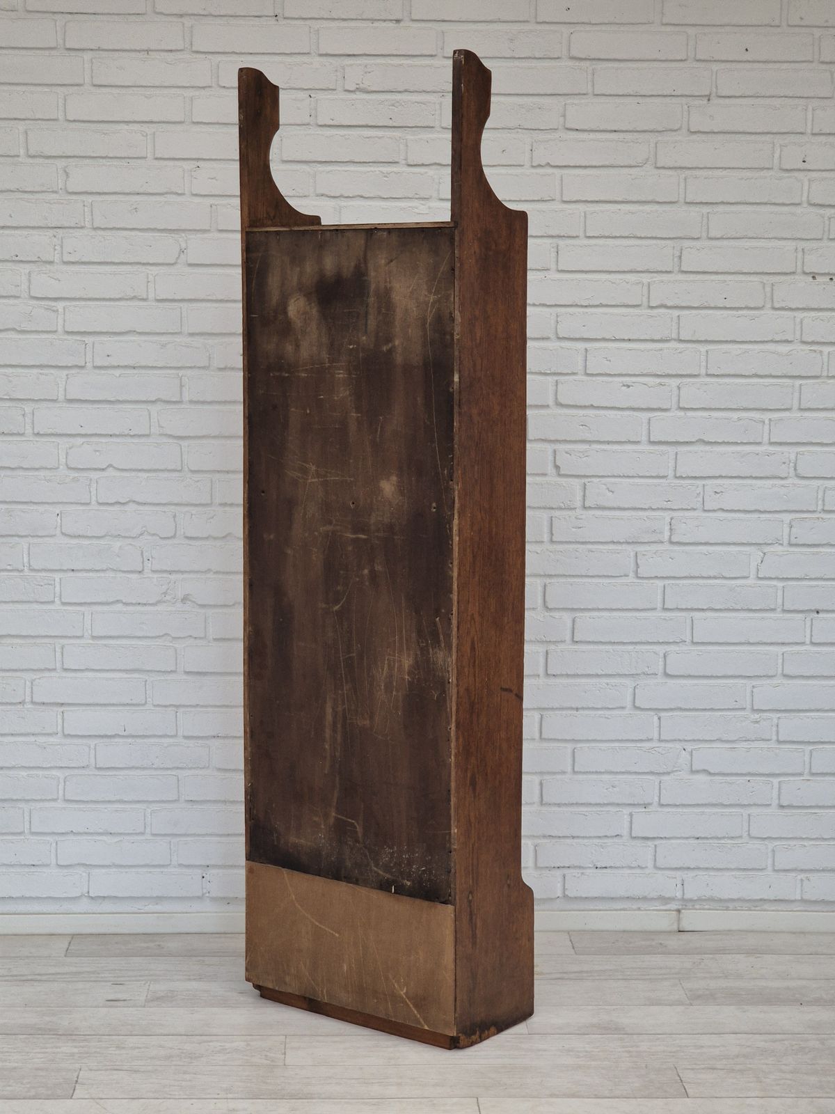 1950s, Scandinavian Design, Wall Cabinet, Original Good Condition, Oak Wood. photo for sale