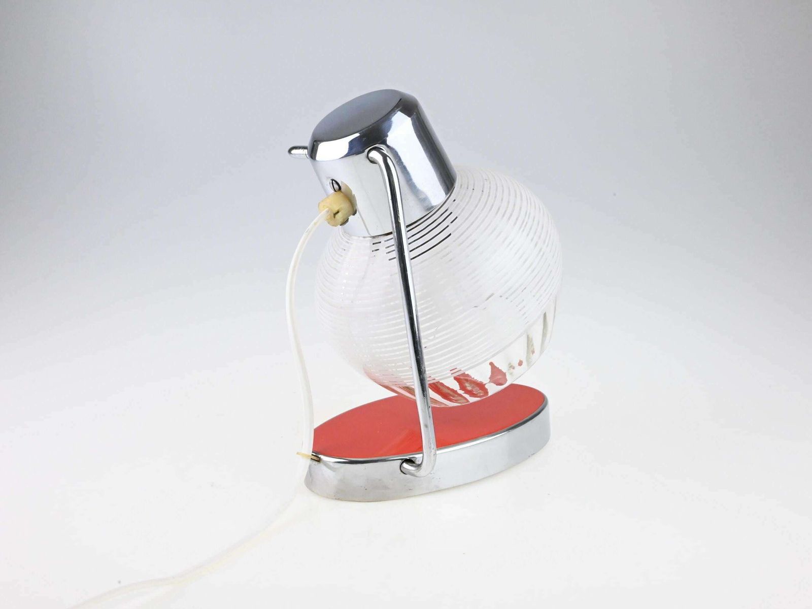 Vintage Chrome Bedside Lamp, Table Lamp, Desk Lamp, Mid Century Lamp, Mid Century Lighting, Table Light, Vintage Lamp, Chrome Lamp, Old Lamp photo 150.0