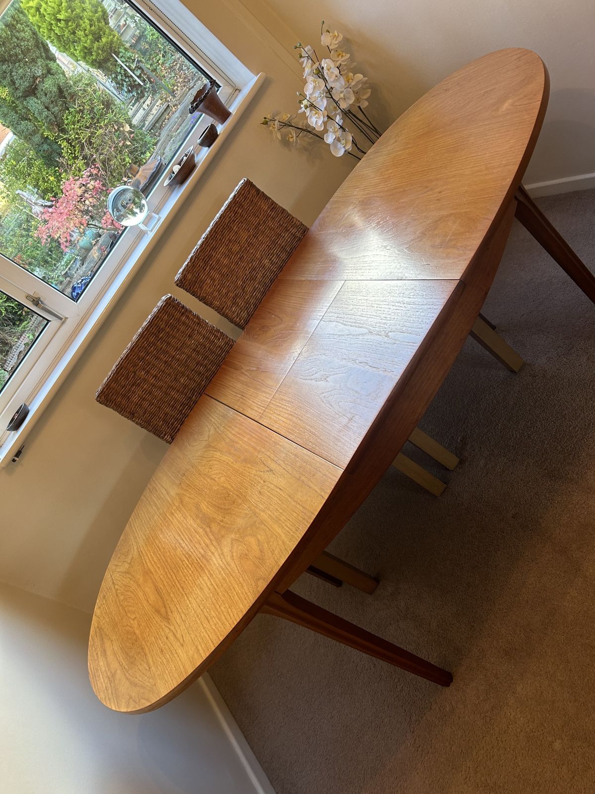 S Form Teak Extending Table, For G Plan photo Furniture