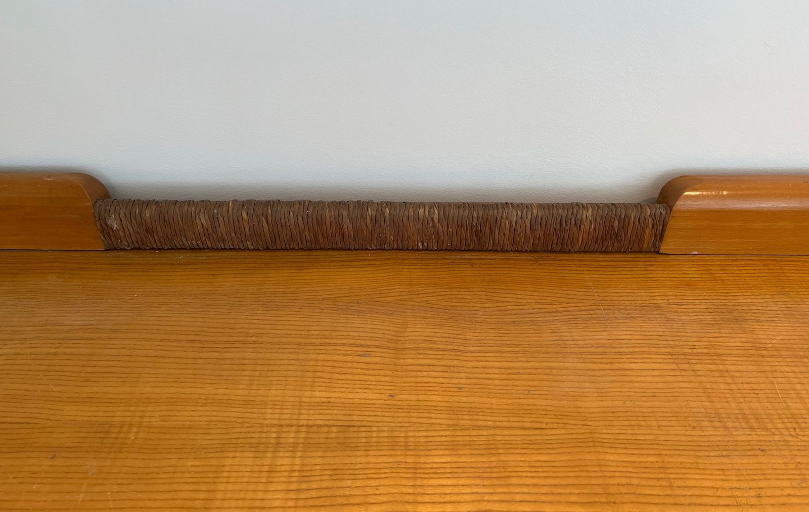 Fir And Rattan Sideboard, 1970s photo 3850.0