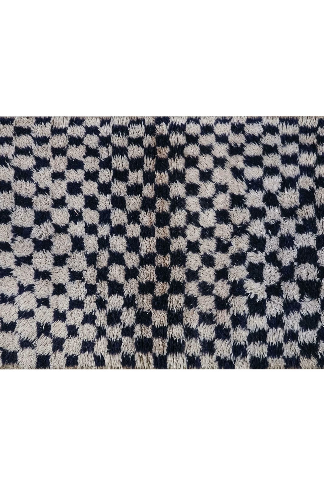 1980s Turkish Mohair And Wool Tulu Shag Rug 2'5'' X 4'6'' photo 600.0
