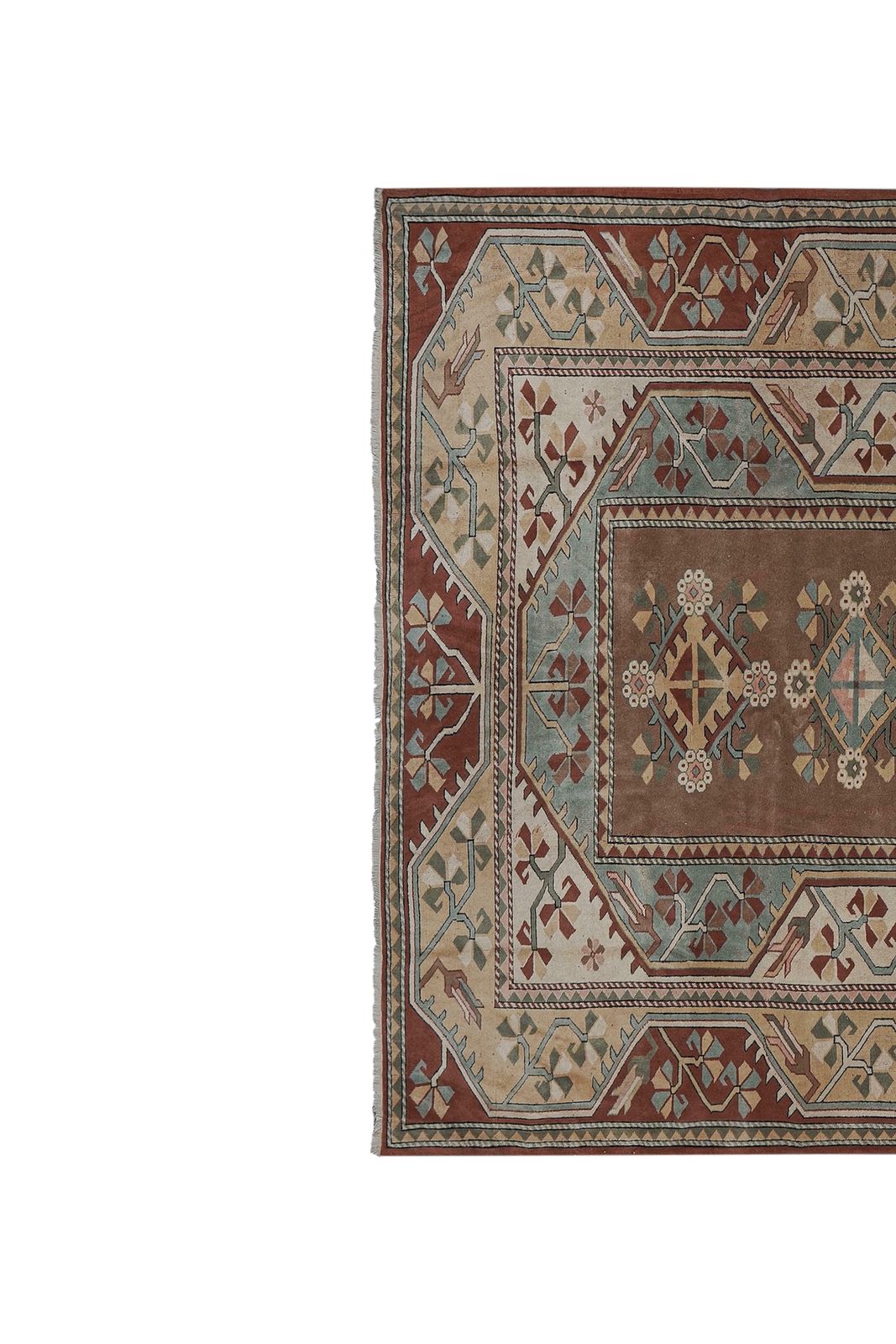 Turkish Milas Rug With Soft Color 8'4'' X 12'2'' photo Textiles