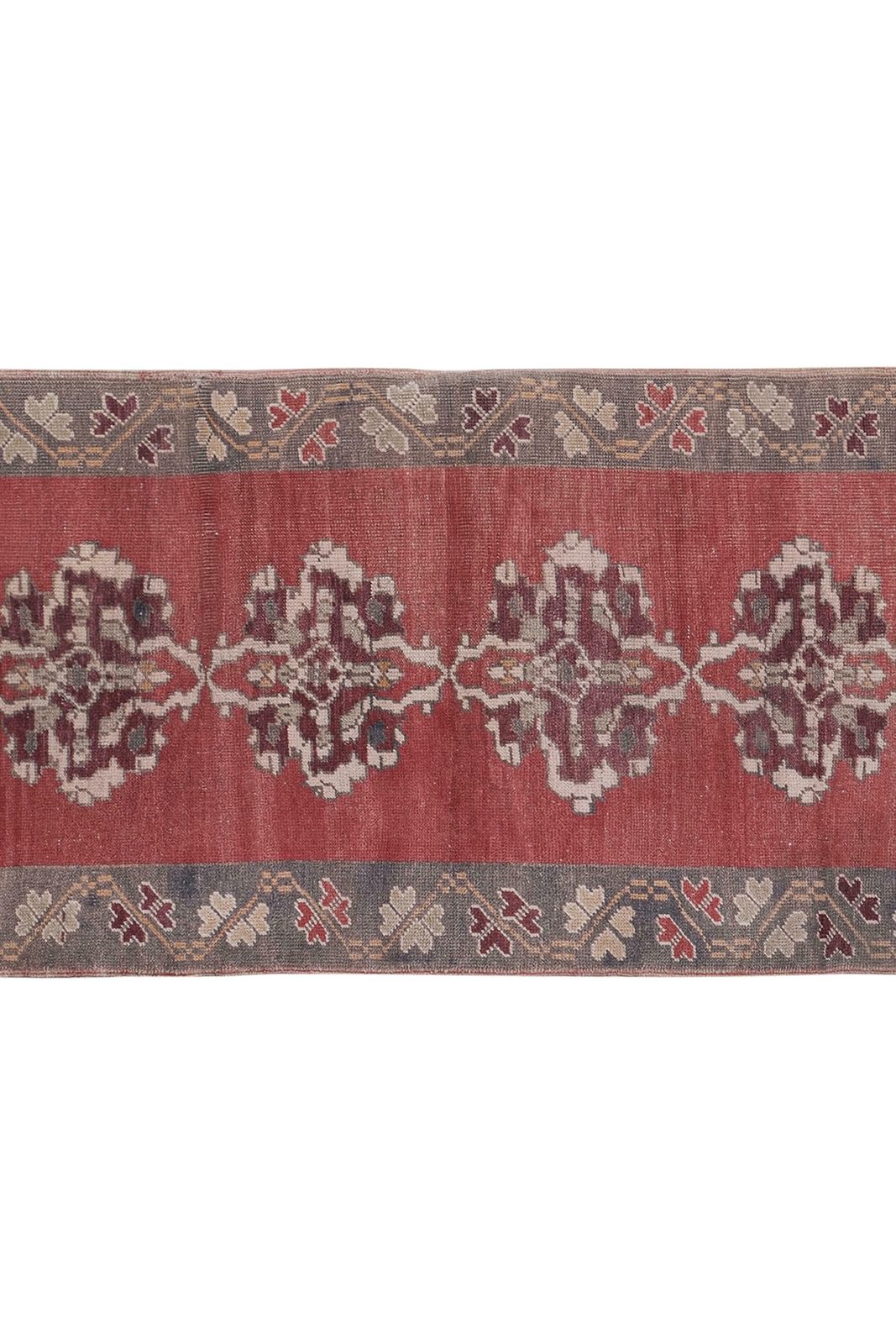 Anatolian Turkish Hand Knotted Runner 3'3'' X 7'8'' photo 375.0