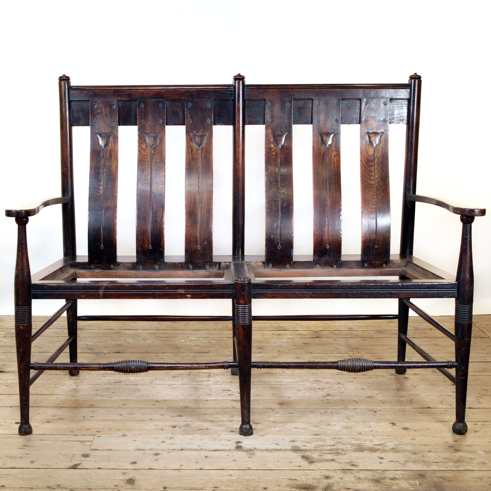 A Rare George Walton Settle By William Birch For Liberty & Co.. photo 2950.0