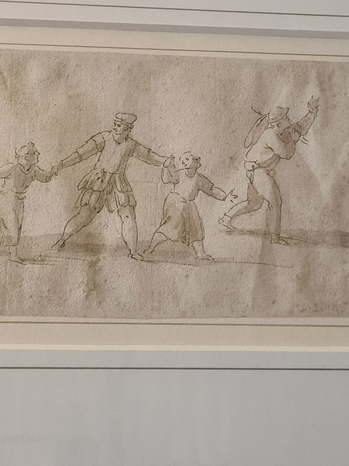 17th Century, Pen & Ink Wash Painting, Northern European School. photo 280.0