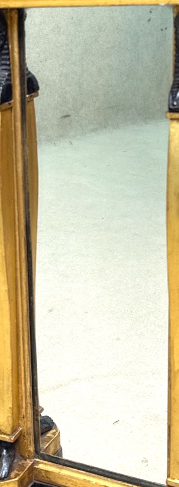 3200.0 Regency Giltwood & Gesso Overmantle Mirror (England, Circa 1820) photo