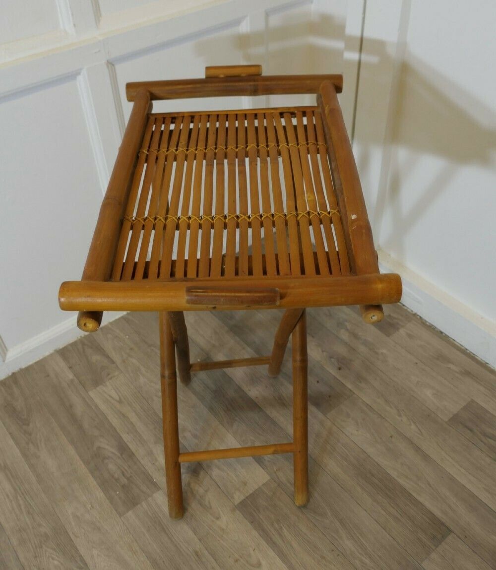 Chunky Bamboo Butlers Tray photo for sale