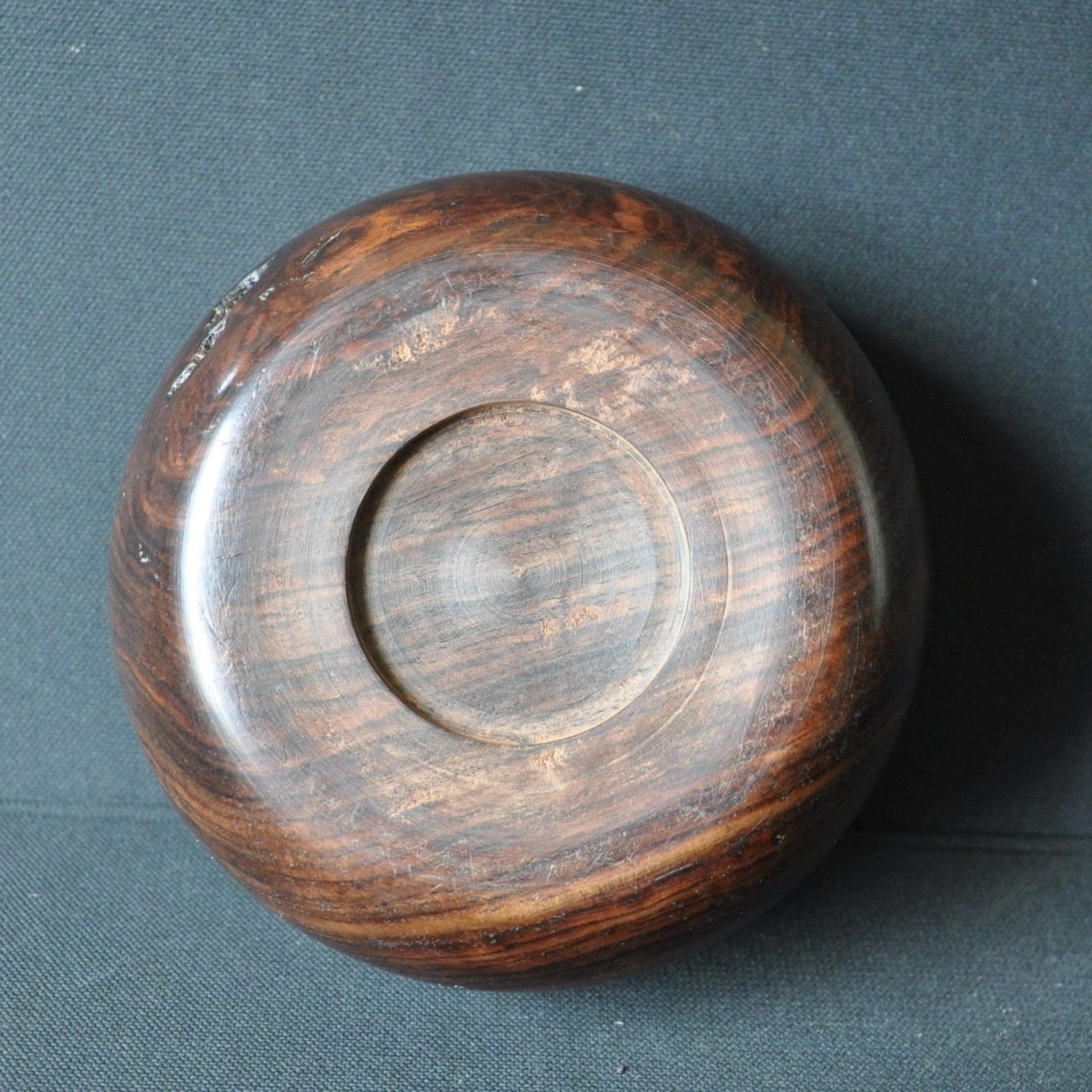 Raf Aircraft Hatch Mounted In Lead Wood Bowl photo buy