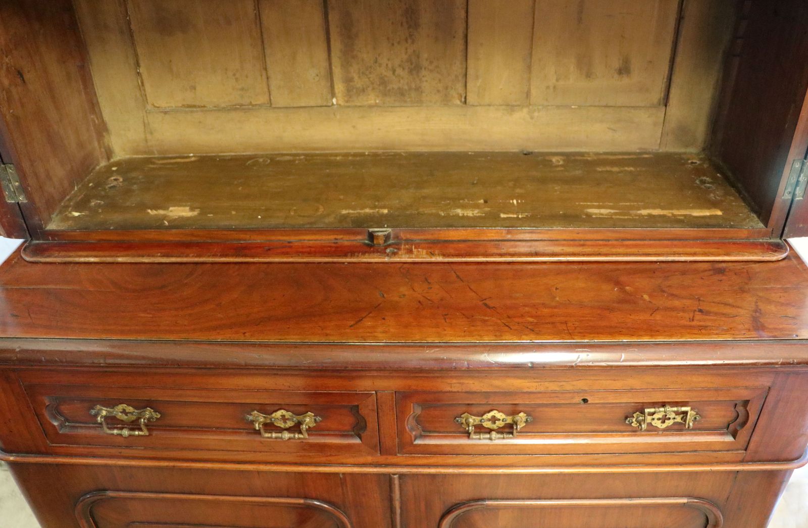 photo buy A Fabulous Late Victorian Mahogany Bookcase Cabinet.
