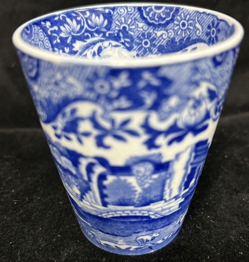 Vintage Copeland Spode Blue Italian Beaker Blue Backstamp photo Home Decor