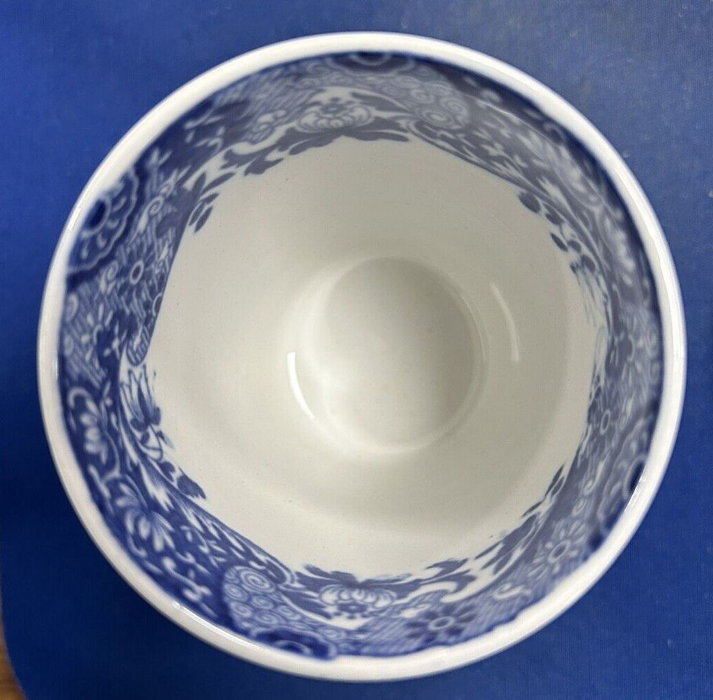 75.0 Vintage Copeland Spode Blue Italian Beaker Blue Backstamp photo