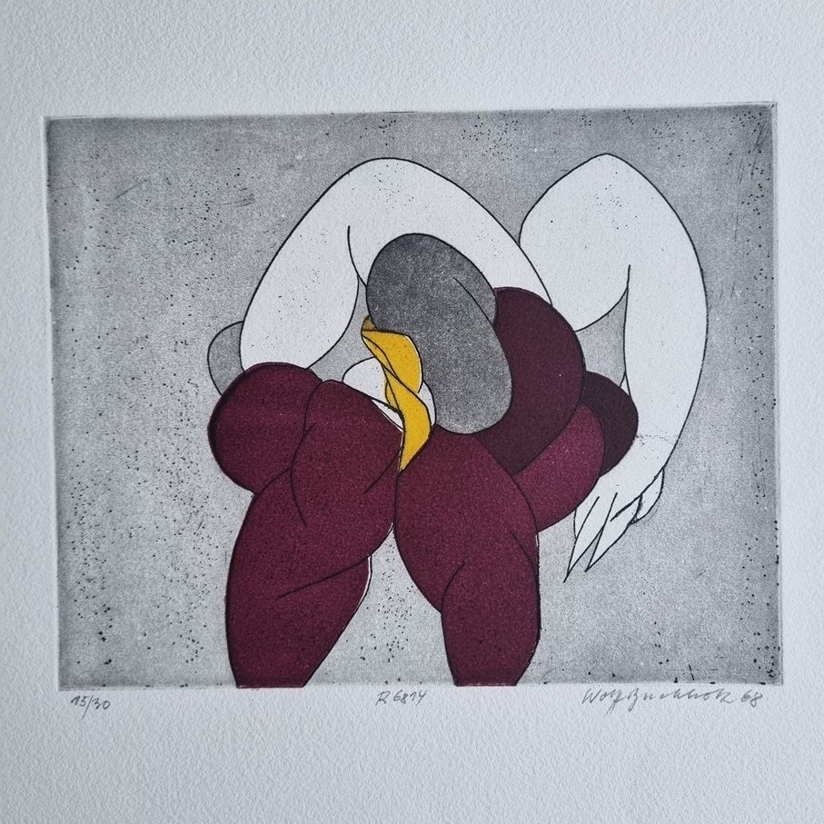 Wolff Buchholz   Tanz 1968 (Eight Etchings) German Mid Century Modern Art photo for sale