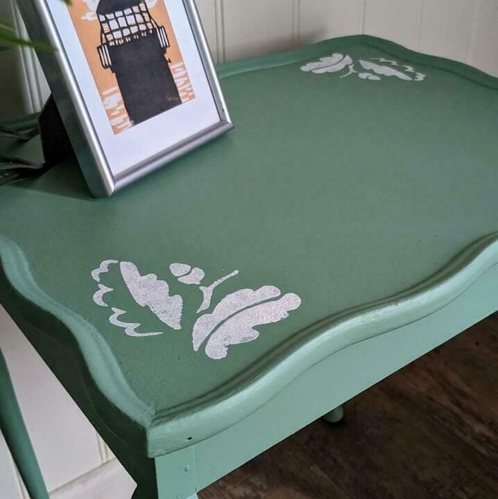 Green Side Table By Reduce. Reuse. Refurbish photo for sale