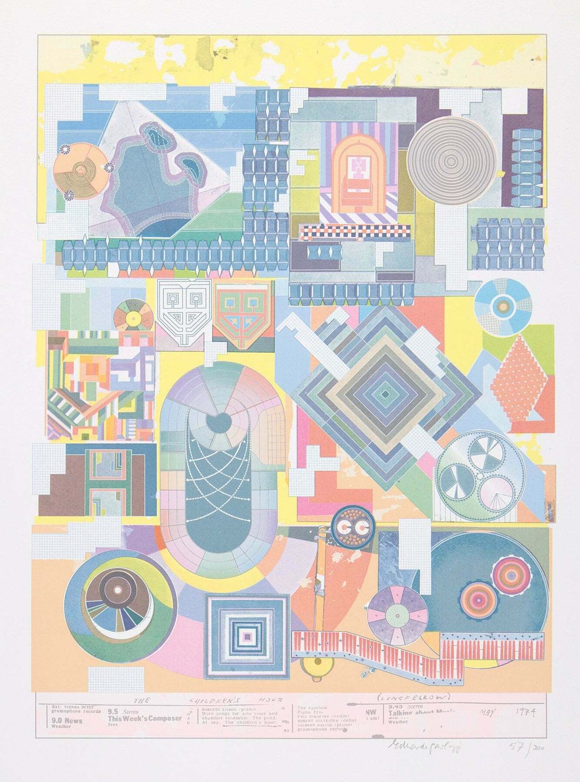 Eduardo Paolozzi The Children's Hour  (1974)