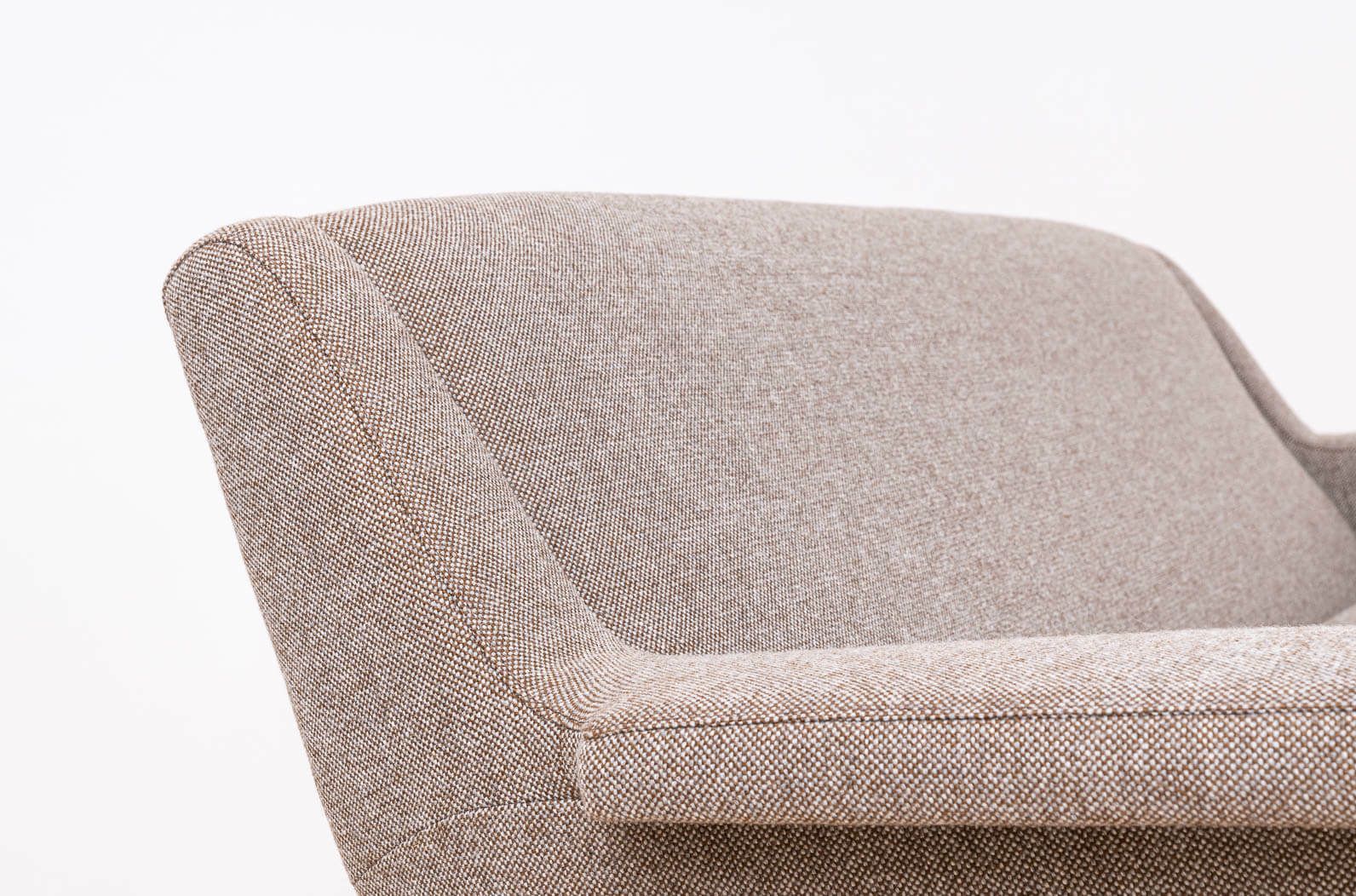 photo furniture Johannes Andersen Sofa Excellent For Ab Trensums Fåtöljfabrik, Reupholstered In Kvadrat