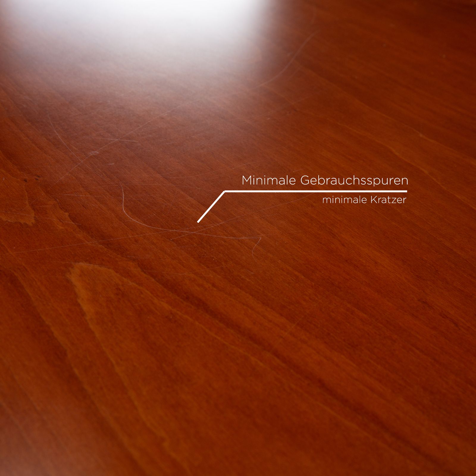 Table à manger Wk Wohnen Voltaire en bois de cerisier brun, avec fonction d'extension manuelle, 178/223 x 74 x 95 cm photo 1721.0