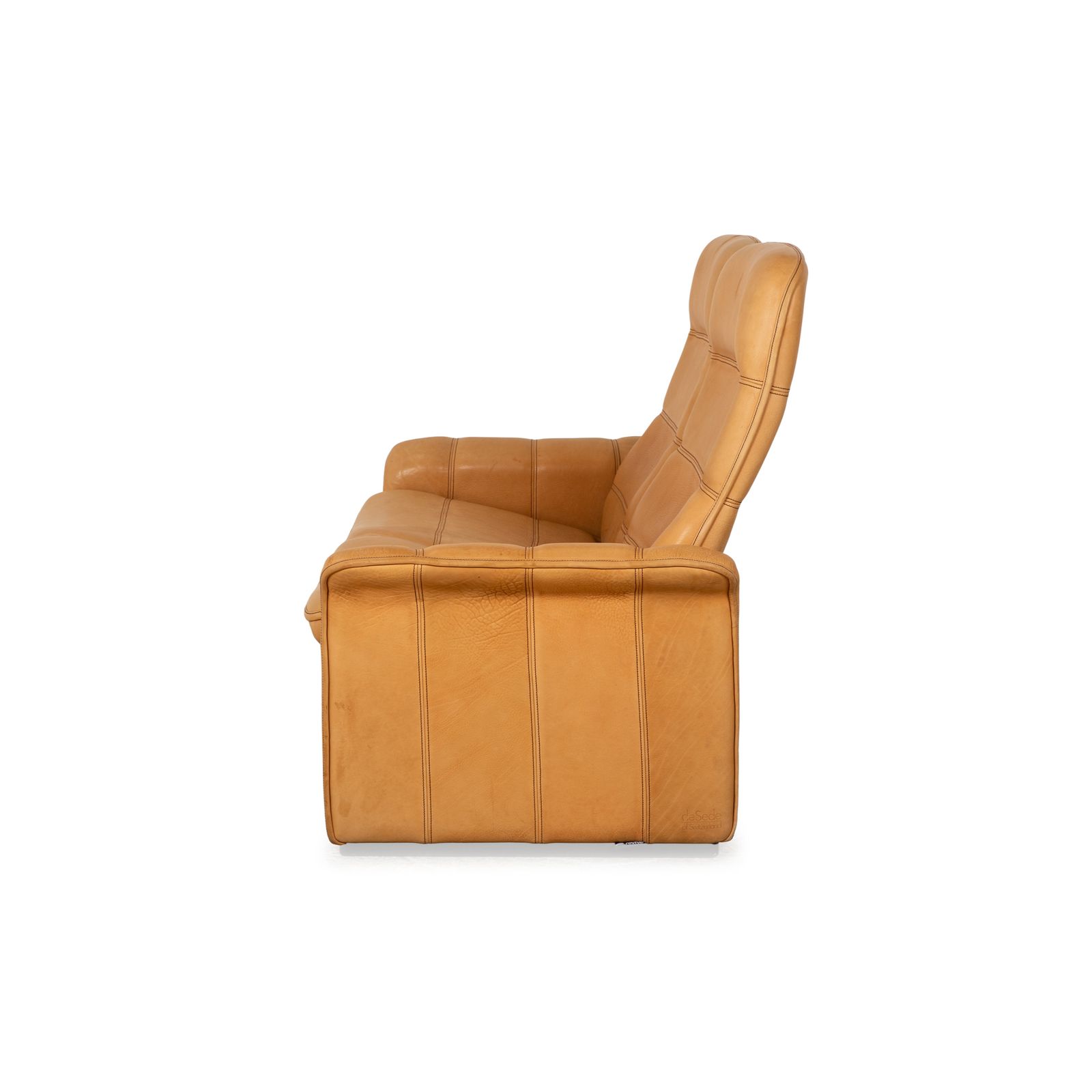 Mobilier Canapé 2 places De Sede DS 50 en cuir beige photo