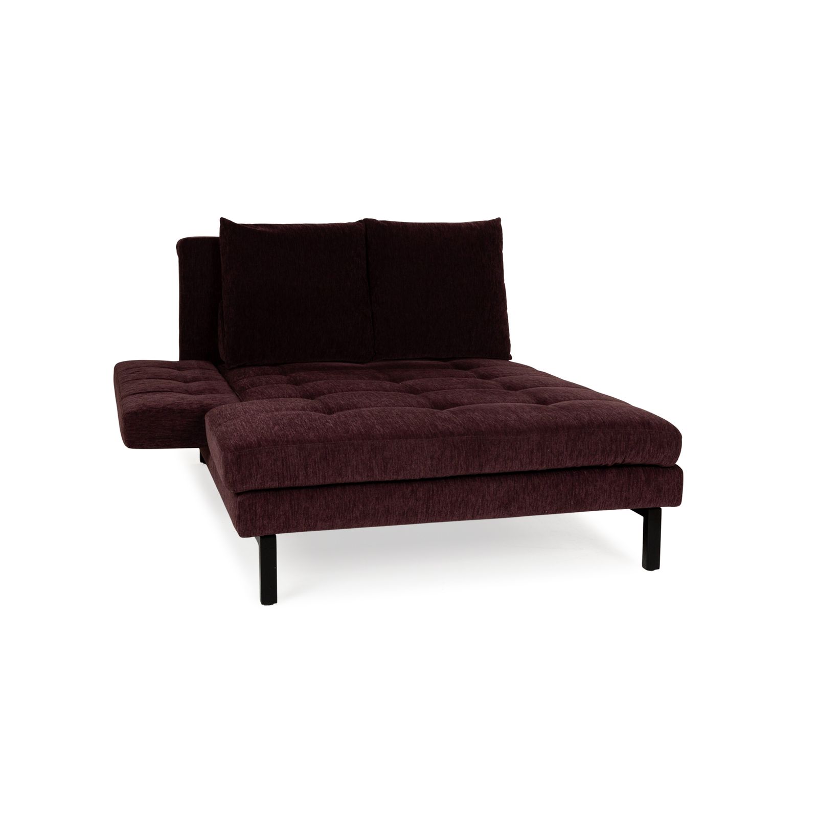 Meubels Brühl Amber Stof Lounger Paars Violet Daybed photo