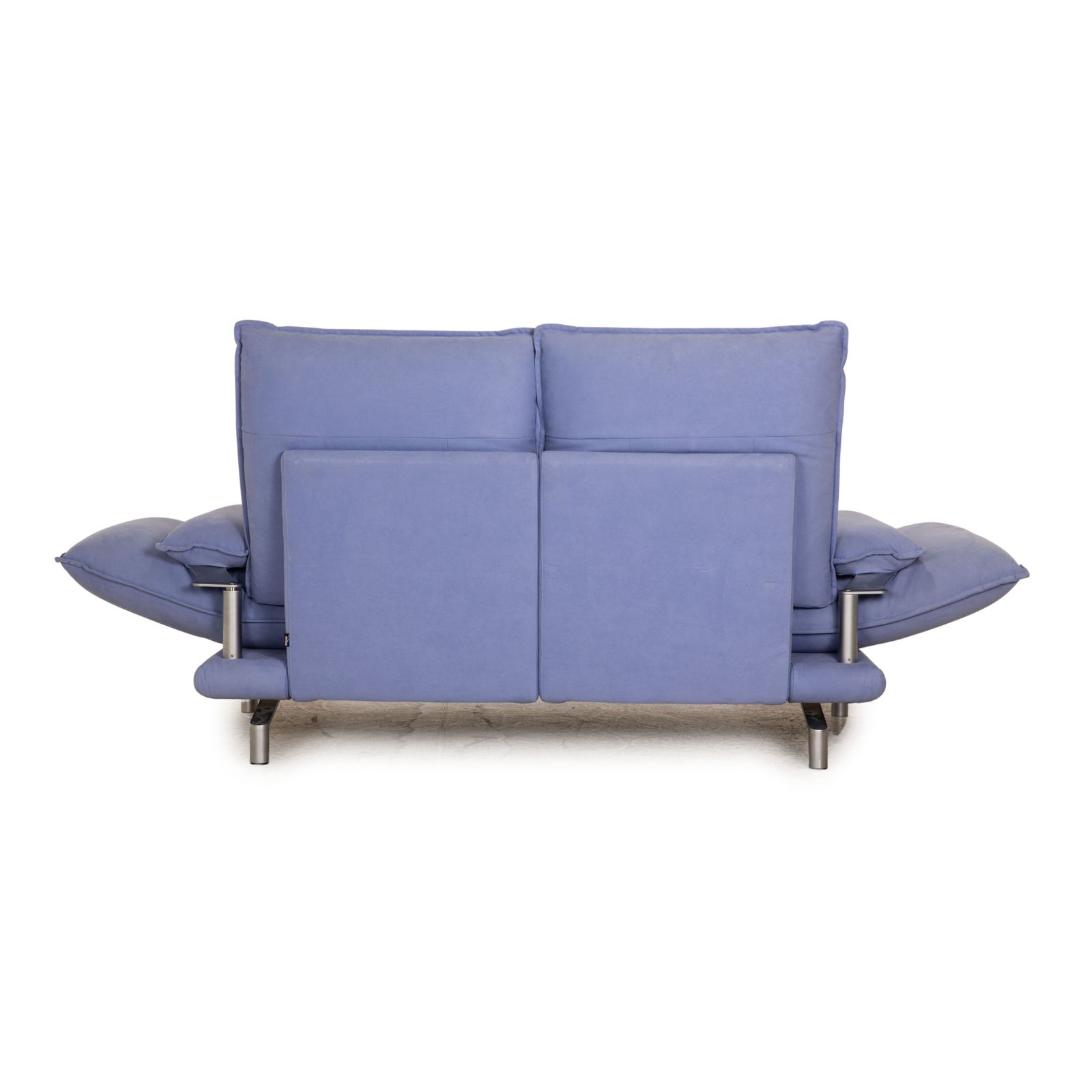Canapé 2 places Erpo Avantgarde AV 400 en tissu bleu, fonction relax photo buy