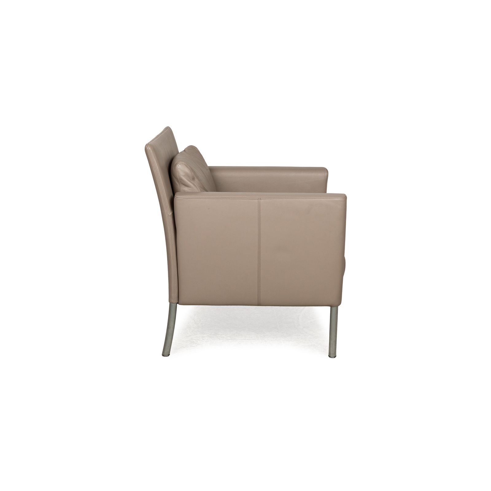 photo furniture Walter Knoll Jason Leather Fauteuil Bruin Bruin Grijs