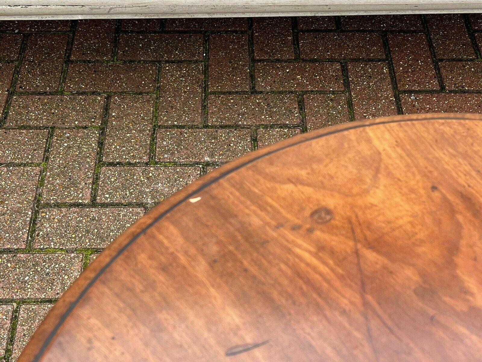 Victorian Mahogany Tilt Top Lamp Table, Side Table photo vintage